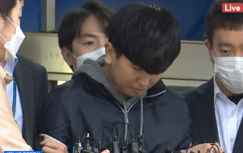 부따 강훈 얼굴(종로 포토라인 공개)