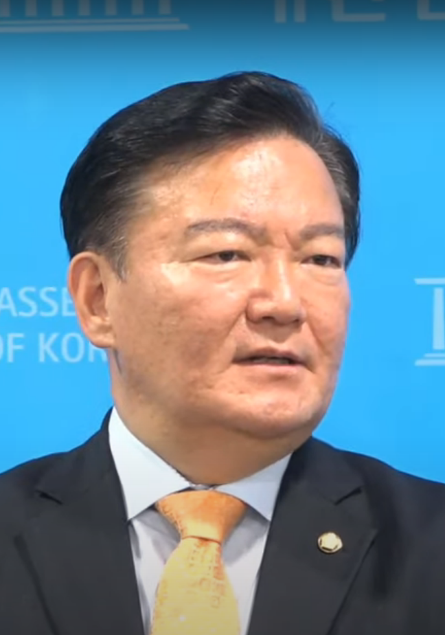 민경욱 투표 조작 선거 의혹 기자회견 모습