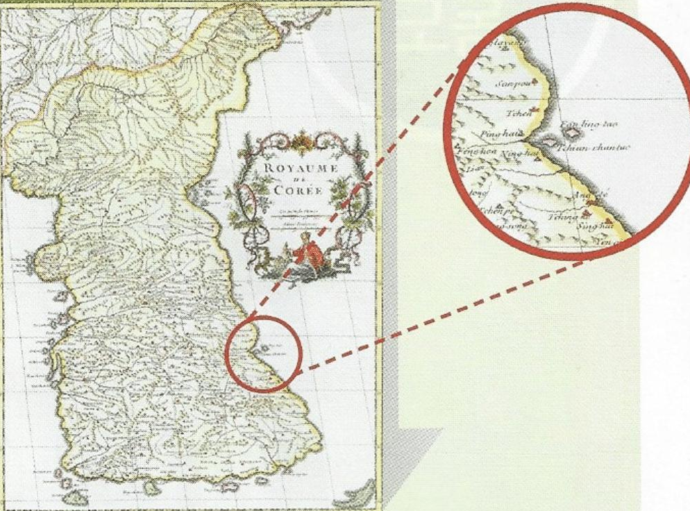 스페인이 공개한 독도 지도 (1730년) - 역사적이고 객관적 증거